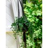 BAZAR BIZAR The Macrame Plant Holder - Black - L váza