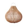 BAZAR BIZAR The Bottle Pendant - Natural - M - tienidlo pre stojacie svietidlo