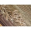 BAZAR BIZAR The Raffia Fringed Carpet - Natural - 180x240 koberec