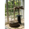 BAZAR BIZAR The Seagrass Pouffe - Round - 60 taburetka