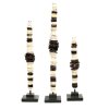BAZAR BIZAR The Money Shell on Stand - Set of 3 stojacia dekorácia