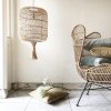 BAZAR BIZAR The Dumpling Floor Lamp - Pendant - Natural - L - tienidlo pre stojacie svietidlo