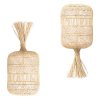BAZAR BIZAR The Dumpling Floor Lamp - Pendant - Natural - M stojacie svietidlo