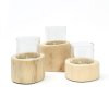BAZAR BIZAR The Candle Trio - Set of 3 svietnik