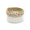 BAZAR BIZAR The White Sunday Baskets - Set of 3 úložný kôš