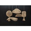 BAZAR BIZAR The Cloud Pendant - Natural - M -tienidlo pre závesné svietidlo