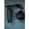 BAZAR BIZAR The Chapeau Pendant - Black -tienidlo pre závesné svietidlo