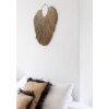 BAZAR BIZAR The Raffia Cushion Cover - Natural Black - 60x60 obliečka