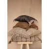 BAZAR BIZAR The Oh My Gee Cushion Cover - Beige Black - 60x60 obliečka