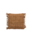 BAZAR BIZAR The Oh My Gee Cushion Cover - Brown - 40x40 obliečka