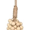 BAZAR BIZAR The Wooden Beads Tassel - Natural závesná dekorácia