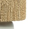BAZAR BIZAR The Chalki Table Lamp - White Natural stolové svietidlo
