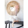BAZAR BIZAR The Shell & Cotton Tassel - Pink závesná dekorácia