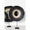 BAZAR BIZAR The Nassau Hoop On Stand - Black stojacia dekorácia