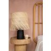 BAZAR BIZAR The Pandan Table Lamp - Black Natural stolové svietidlo