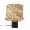 BAZAR BIZAR The Pandan Table Lamp - Black Natural stolové svietidlo
