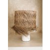 BAZAR BIZAR The Pandan Table Lamp - White Natural stolové svietidlo