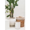 BAZAR BIZAR The Tribe Stool - Natural White príručný stolík