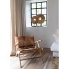 BAZAR BIZAR The Teak Disc on Stand - L stojacia dekorácia