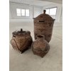 BAZAR BIZAR The Colonial Laundry Basket - Natural Brown - XL úložný kôš