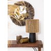 BAZAR BIZAR The Chalki Table Lamp - Black Natural stolové svietidlo