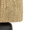 BAZAR BIZAR The Chalki Table Lamp - Black Natural stolové svietidlo