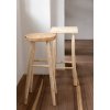 BAZAR BIZAR The Kedut Bar Stool - Natural barová stolička