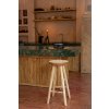 BAZAR BIZAR The Kedut Bar Stool - Natural barová stolička