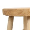 BAZAR BIZAR The Kedut Bar Stool - Natural barová stolička