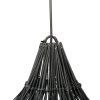 BAZAR BIZAR The Whipped Pendant - Black - XL -tienidlo pre závesné svietidlo