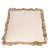 BAZAR BIZAR The Saint Tropez Cushion Cover - Natural White - 60x60 obliečka