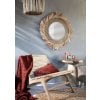 BAZAR BIZAR The Capri Mirror - Natural - L zrkadlo
