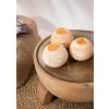 BAZAR BIZAR The Coconut Stripe - Natural svietnik