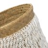 BAZAR BIZAR The Pandan Basket #2 - Natural White úložný kôš