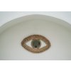 BAZAR BIZAR The Raffia Eye Mirror - Natural - M zrkadlo