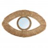 BAZAR BIZAR The Raffia Eye Mirror - Natural - M zrkadlo