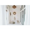 BAZAR BIZAR The Palm Tree Mirror - Natural - M zrkadlo