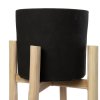 BAZAR BIZAR The Charcoal High - Black Natural - L váza