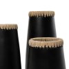 BAZAR BIZAR The Sneaky Vase - Black Natural - S váza