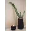BAZAR BIZAR The Sneaky Vase - Black Natural - M váza