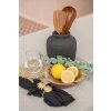 BAZAR BIZAR The Peaky Vase - Black - S váza