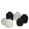 BAZAR BIZAR The Peaky Vase - Black - S váza