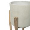 BAZAR BIZAR The Chalk High - Concrete Natural - L váza