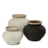 BAZAR BIZAR The Styly Vase - Black Natural - L váza