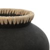 BAZAR BIZAR The Styly Vase - Black Natural - M váza