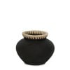 BAZAR BIZAR The Styly Vase - Black Natural - S váza