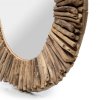 BAZAR BIZAR The Driftwood Halo Mirror - Natural - M zrkadlo