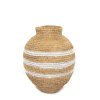 BAZAR BIZAR The Buhera Basket - Natural White - 60 úložný kôš