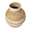 BAZAR BIZAR The Buhera Basket - Natural White - 80 úložný kôš