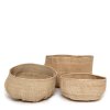 BAZAR BIZAR The Wonky Basket - Natural - XL úložný kôš